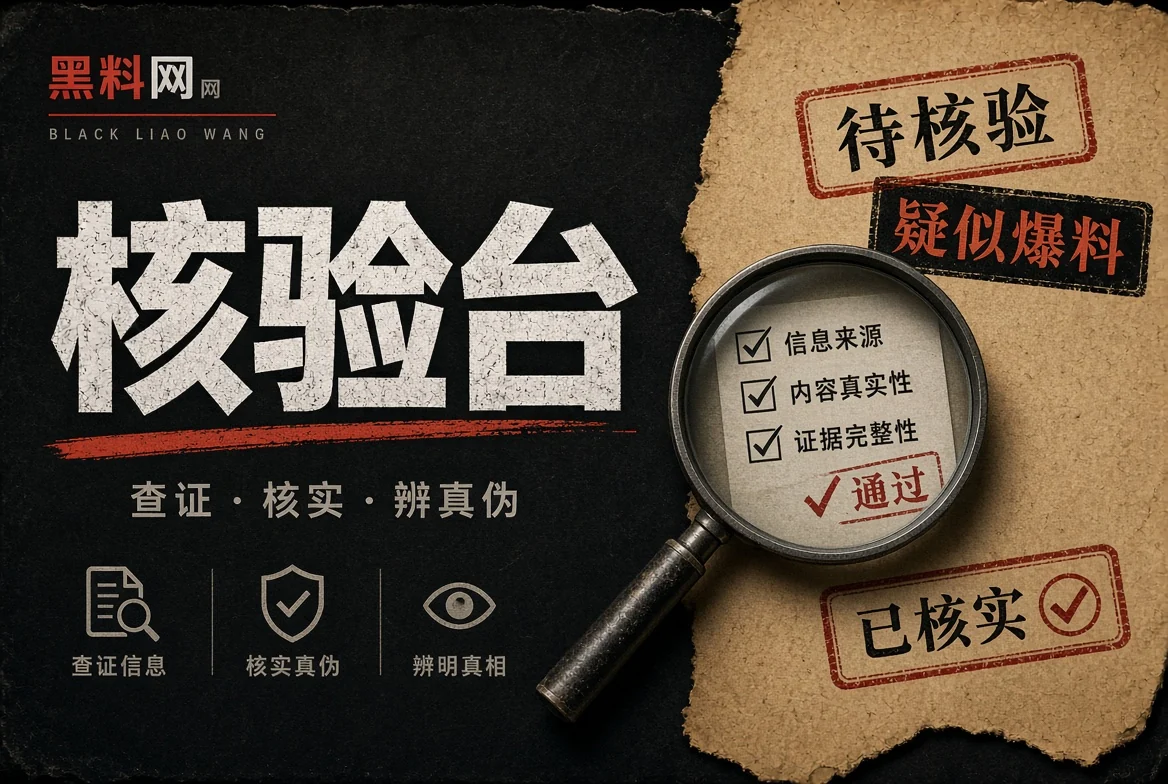黑料网对证台